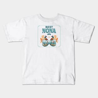 Best Nona in the World Kids T-Shirt